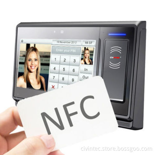 uTouch Access NFC/RFID Reader and Touchscreen/Car Parking Management System, Supports Wi-Fi